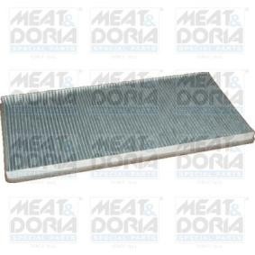 Acquista Filtro abitacolo da MEAT & DORIA 17096K a buon mercato per soli 24,39 €