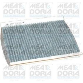 Compre Filtro, ar do habitáculo da MEAT & DORIA 17101K a um preço baixo por 16,09 €