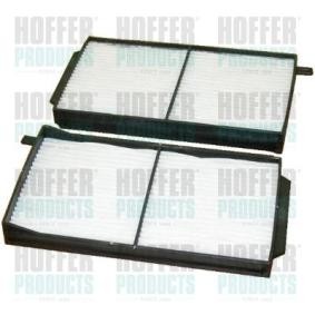 Innenraumfilter des Herstellers HOFFER - Originalware Artikelnummer: 17050F-X2