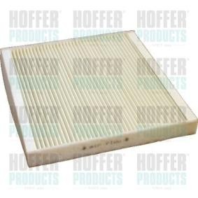 Achetez des Filtre d'habitacle HOFFER 17478 à prix pour 9,51 €
