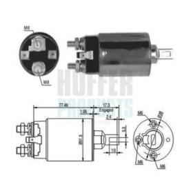 Compre Interruptor electromagnético, motor de arranque da HOFFER 6646057 a um preço baixo por 31,34 €