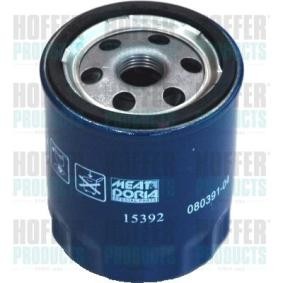 Compre Filtro de óleo da HOFFER 15392 a um preço baixo por 4,10 €