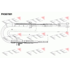 Acquista Cavo frizione da FTE FKS07001 a buon mercato per soli 32,33 €