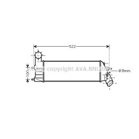 Achetez des Intercooler PRASCO PEA4261 à prix pour 1241,49 €