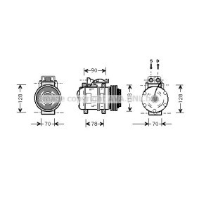 Kühlerlüfter VW7538 von PRASCO günstig für 66,23 € online kaufen