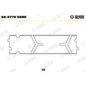 Achetez des Coussinet de palier, bielle GLYCO 55-4779 SEMI à prix pour 9,87 €