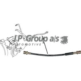 Osta Kytkimen letku JP GROUP:llä 1131000100 edullisesti hintaan 11,92 €