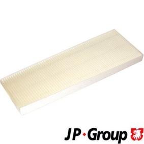 Compre Filtro, ar do habitáculo da JP GROUP 1228100600 a um preço baixo por 9,77 €