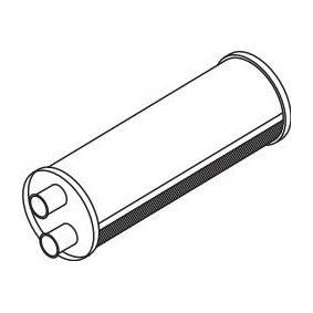 Compre Panela de escape central / traseira da DINEX 80378 a um preço baixo por 1184,97 €