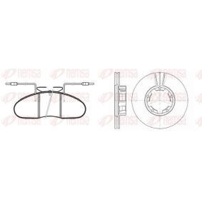 Comprar Kit de discos de freno y pastillas de REMSA 8048.01 a bajo precio de 182,76 €
