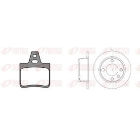 Comprar Kit de discos de freno y pastillas de REMSA 8102.00 a bajo precio de 70,78 €
