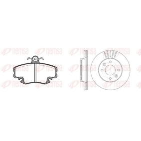 Comprar Kit de discos de freno y pastillas de REMSA 8141.05 a bajo precio de 88,47 €