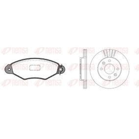 Comprar Kit de discos de freno y pastillas de REMSA 8643.01 a bajo precio de 110,72 €