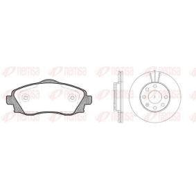 Comprar Kit de discos de freno y pastillas de REMSA 8774.01 a bajo precio de 110,72 €