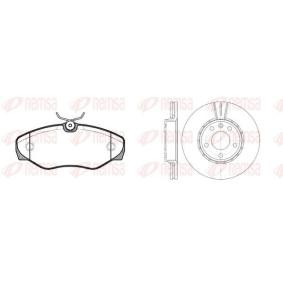 Comprar Kit de discos de freno y pastillas de REMSA 8834.00 a bajo precio de 234,45 €