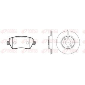 Comprar Kit de discos de freno y pastillas de REMSA 8987.00 a bajo precio de 136,92 €