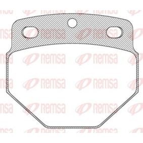 Acquista Kit pastiglie freni da REMSA JCA 615.00 a buon mercato per soli 162,30 €