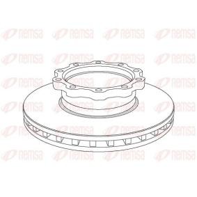 Acquista Disco freno da REMSA NCA1038.20 a buon mercato per soli 229,48 €