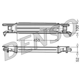 Ladeluftkühler DIT09106 FIAT LINEA von DENSO