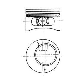 Acquista Pistone motore da KOLBENSCHMIDT 92123600 a buon mercato per soli 62,17 €