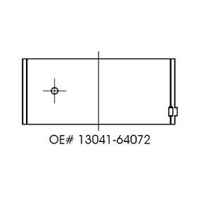 Acquista Kit bronzine di biella da KOLBENSCHMIDT CB-1453A STD a buon mercato per soli 35,61 €