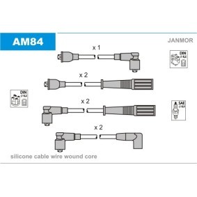 Compre Jogo de cabos de ignição da JANMOR AM84 a um preço baixo por 20,34 €