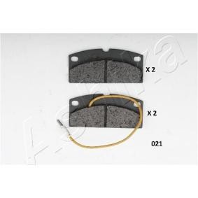 Acquista Kit pastiglie freni da ASHIKA 50-00-021 a buon mercato per soli 25,29 €