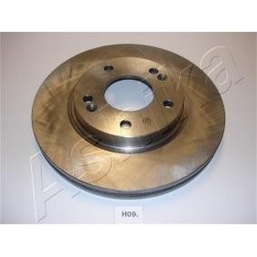 Achetez des Disque de frein ASHIKA 60-0H-009 à prix pour 51,10 €