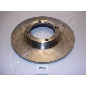 Comprar Disco de freno de ASHIKA 60-0W-004 a bajo precio de 27,25 €