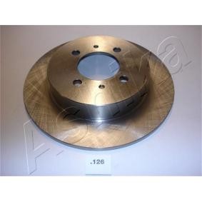 Achetez des Disque de frein ASHIKA 61-01-126 à prix pour 28,36 €