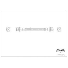 Comprar Latiguillo de freno de CORTECO 19036819 a bajo precio de 20,71 €