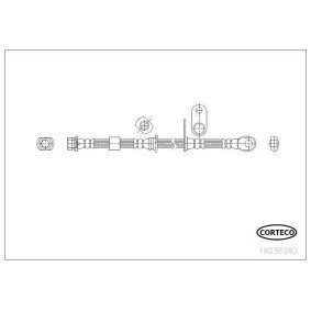 Comprar Latiguillo de freno de CORTECO 19036992 a bajo precio de 41,03 €