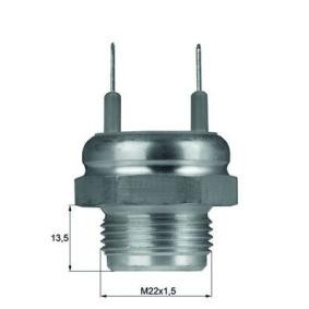 Temperaturschalter, Kühlerlüfter von MAHLE ORIGINAL TSW 2