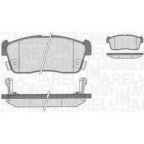 Comprar Juego de pastillas de freno de MAGNETI MARELLI 363916060471 a bajo precio de 27,52 €
