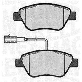 Achetez des Plaquettes de frein MAGNETI MARELLI 363916060123 à prix pour 64,52 €