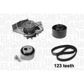 Achetez des Kit de distribution + pompe à eau MAGNETI MARELLI 341404160001 à prix pour 153,01 €