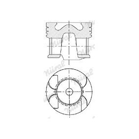 Acquista Pistone motore da NÜRAL 87-422400-00 a buon mercato per soli 74,58 €