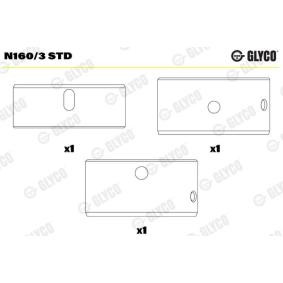 Nockenwellenlager N160/3 STD