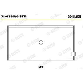 Achetez des Coussinet de bielle GLYCO 71-4385/6 STD à prix pour 79,72 €