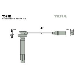 Köp Tändkablar från TESLA på nätet till FORESTER (SG) till schyssta priser