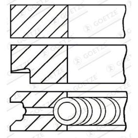 Achetez des Jeu de segments de pistons GOETZE ENGINE 08-528408-00 à prix pour 18,27 €