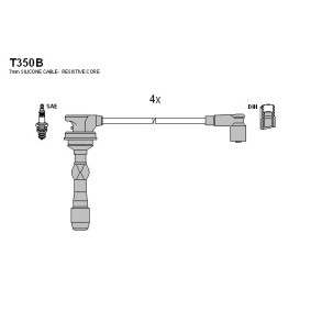 Compre Jogo de cabos de ignição da TESLA T350B a um preço baixo por 42,49 €
