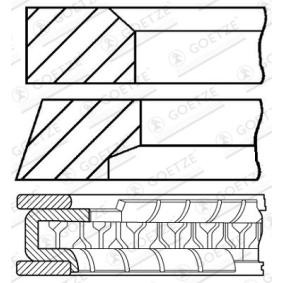 Acquista Kit fasce elastiche da GOETZE ENGINE 08-433700-00 a buon mercato per soli 26,57 €