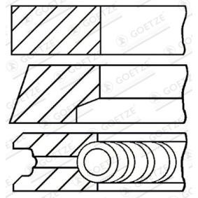 Acquista Kit fasce elastiche da GOETZE ENGINE 08-138800-00 a buon mercato per soli 21,85 €