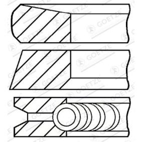 Acquista Kit fasce elastiche da GOETZE ENGINE 08-127407-00 a buon mercato per soli 23,09 €