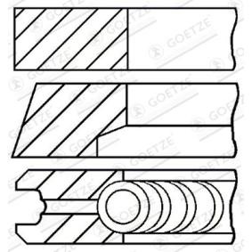 Achetez des Jeu de segments de pistons GOETZE ENGINE 08-118008-00 à prix pour 29,54 €