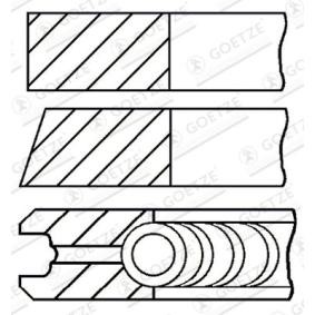 Achetez des Jeu de segments de pistons GOETZE ENGINE 08-435700-00 à prix pour 39,04 €