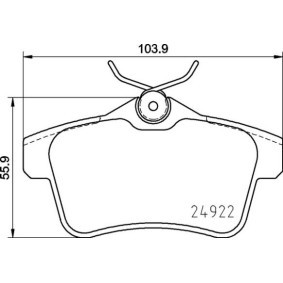 Compre Cilindro do travão da roda da A.B.S. 2510 a um preço baixo por 12,23 €