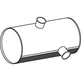 Compre Panela de escape central / traseira da DINEX 80365 a um preço baixo por 552,13 €