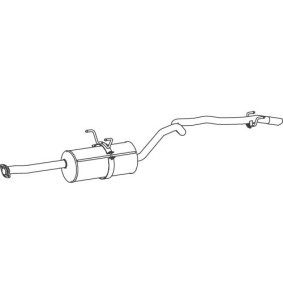 Endschalldämpfer für TOYOTA von DINEX
